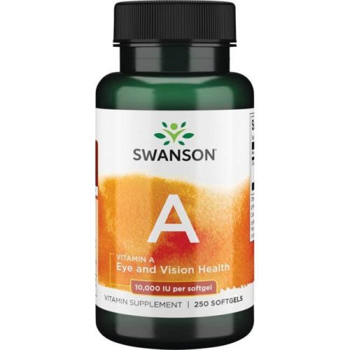 Swanson A-vitamin 10000NE 250 kapszula