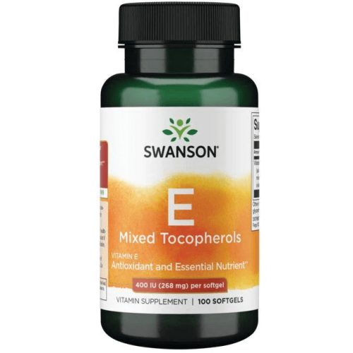 Swanson E Mixed Tocopherols 400NE 100 kapszula