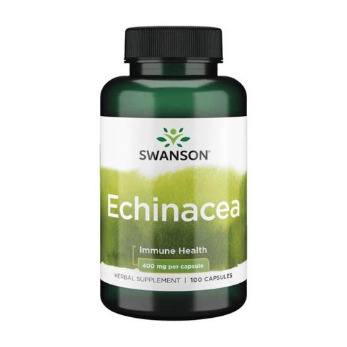 Swanson ECHINACEA (Bíbor kasvirág) 400mg 100 kapszula