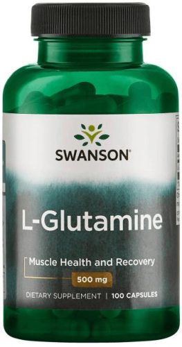 Swanson L-Glutamine 500mg 100 kapszula