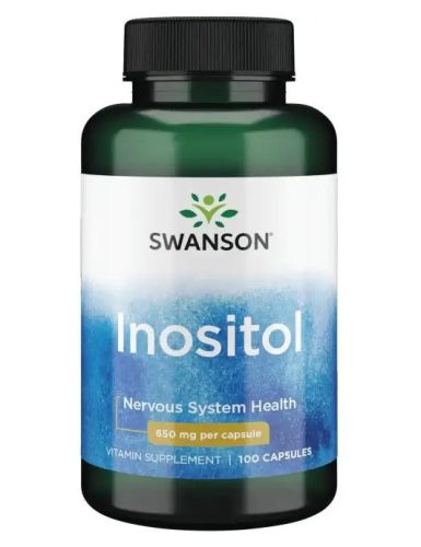 Swanson INOSITOL 650mg 100 kapszula