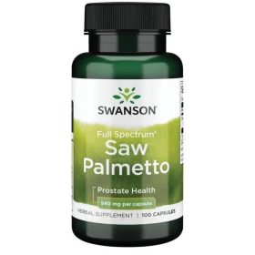 Swanson SAW PALMETTO (Fűrészpálma) 540mg 100 kapszula