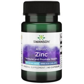 Swanson CINK-kelát 30mg 90 kapszula Albion Zinc
