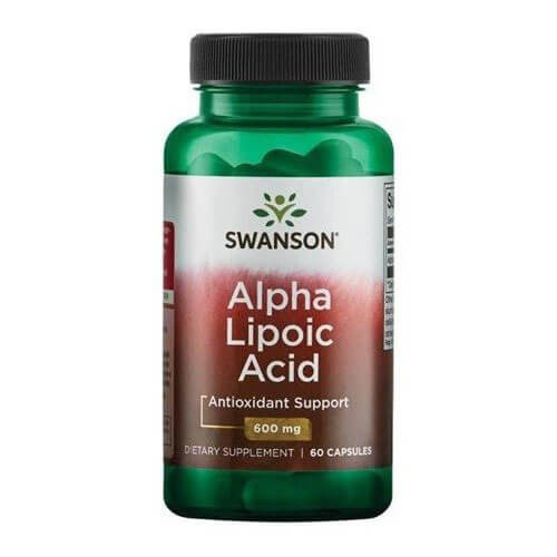 Swanson ALPHA LIPOIC ACID (Liponsav) 600 mg 60 kapszula