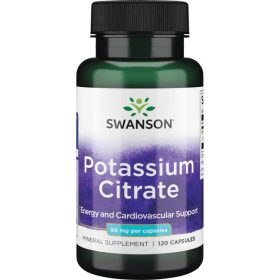   Swanson Potassium Citrate (Kálium citrát ) 99mg 120 kapszula