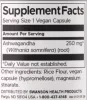 Swanson ASHWAGANDHA 250mg 100 vegán kapszula