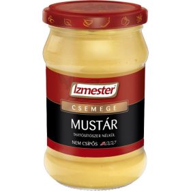 Ízmester Mustár Csemege 296 gr.