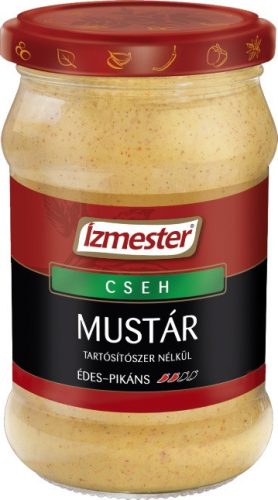 Ízmester Cseh mustár édes-pikáns 288 g