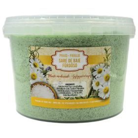 Fürdősó Gyógynövényes 5kg vödrös Parajdi