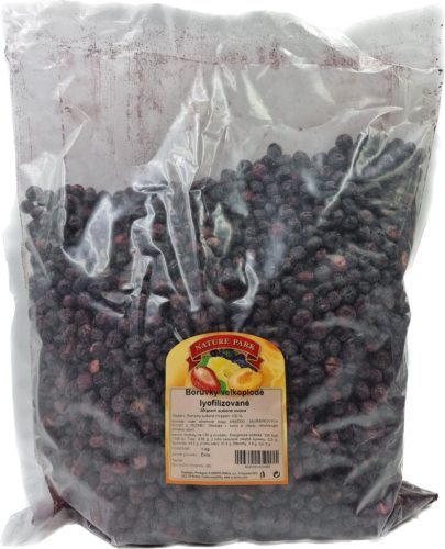 Paleolit Liofilizált kék áfonya 1kg szemek lédig Blueberries