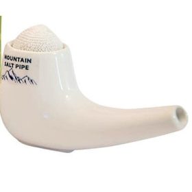 Sópipa fekvő - Mountain Salt Pipe 2 kerámia sóinhalátor