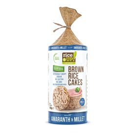   Rice Up Szelet köles & amaránt 120g puffasztott teljes kiőrlésű barna rizs