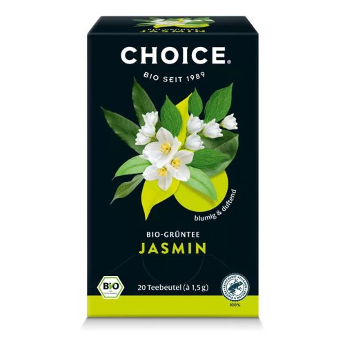 BIO CHOICE® Jázmin zöld tea 30g 20 filter