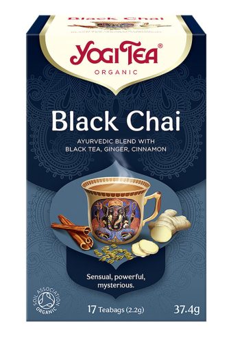 BIO Fekete chai tea 17x2,2g Yogi Black Chai