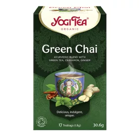BIO Zöld chai tea 17x1,8g Yogi Green Chai