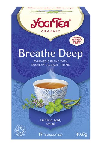 BIO Mély lélegzet tea 17x1,8g Yogi Breathe Deep