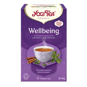 BIO Jó közérzet tea 17x1,8g Yogi Wellbeing