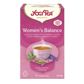 BIO Női egyensúly tea 17x1,8g Yogi Women's Balance