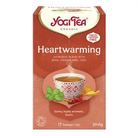   BIO Szívmelengető (Életöröm) tea 17x1,8g Yogi Heartwarming