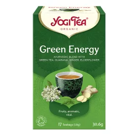BIO Zöld tea energizáló 17x1,8g Yogi Green Energy
