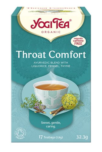 BIO Toroknyugtató herba tea Yogi Throat Comfort