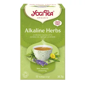 BIO Lúgosító tea 17x2g Yogi Alkaline Herbs