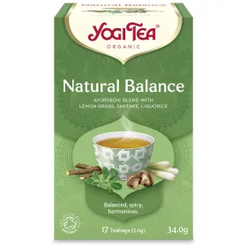   BIO Természetes egyensúly tea shiitake gombával 17x2g Yogi Natural Balance