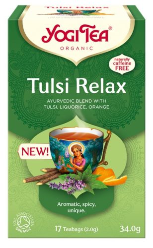 BIO Pihentető Tulsi tea 17x2g Yogi Tulsi Relax