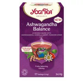 BIO Ashwaganda egyensúly tea 17x2g Yogi Ashwagandha Balance