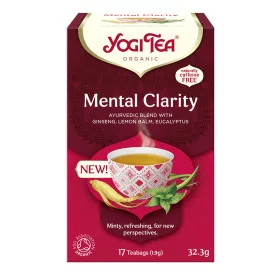 BIO Friss elme tea 17x1,9g Yogi Mental Clarity