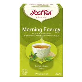 BIO Reggeli energia tea 17x2,1g Yogi Morning Energy