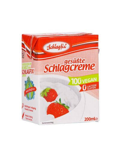 Schlagfix Vegan habkrém 15%, édesített 200ml