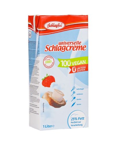 Schlagfix Vegan habkrém 25% 1l