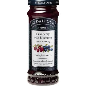 St. Dalfour Vörös és kékáfonyalekvár 284g