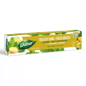   Dabur Healthy Gums+Fresh Breath fogkrém 100ml fluormentes, organikus