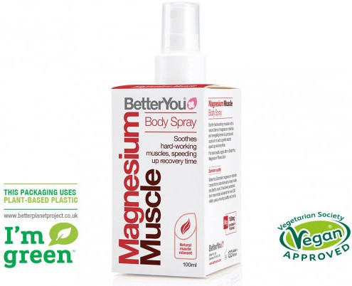 BetterYou Magnézium Muscle Body spray 100ml