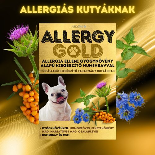 ALLERGY GOLD 100g Allergia elleni táplálék kiegészítő kutyáknak