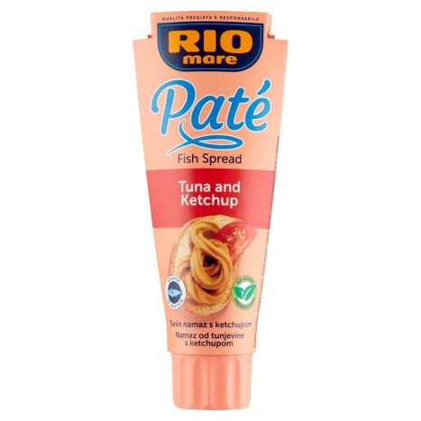 RIO MARE PATÉ TONHALPÁSTÉTOM KETCHUPPAL 100 G