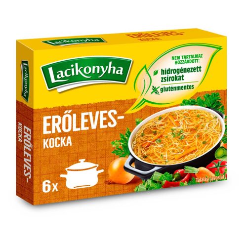 Lacikonyha erőleveskocka (6x10 g) 60 g