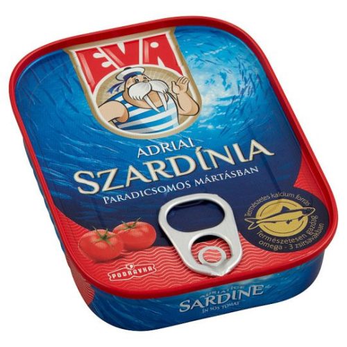 Eva adriai szardínia paradicsomos mártásban 115 g