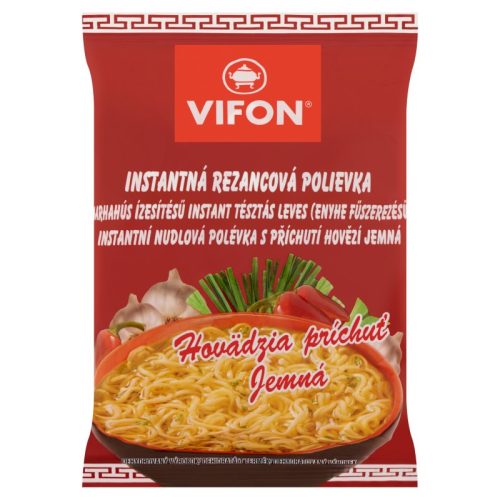 Vifon marhahús ízű instant tésztás leves 60g