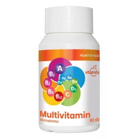   Vitamintár Multivitamin felnőttek részére 90db filmtabletta
