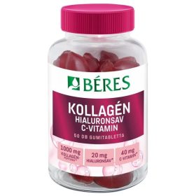   Béres Kollagén, Hialuronsav, C-vitamin 50db cukormentes gumitabletta