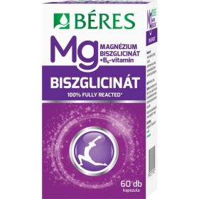 Béres Magnézium biszglicinát + B6- vitamin 60db kapszula