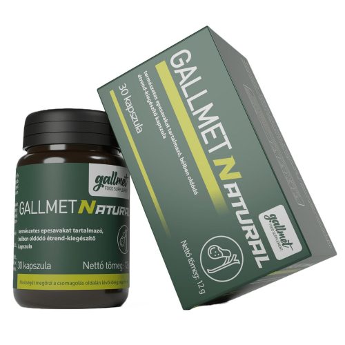 GALLMET-Natural 30db epesav kapszula