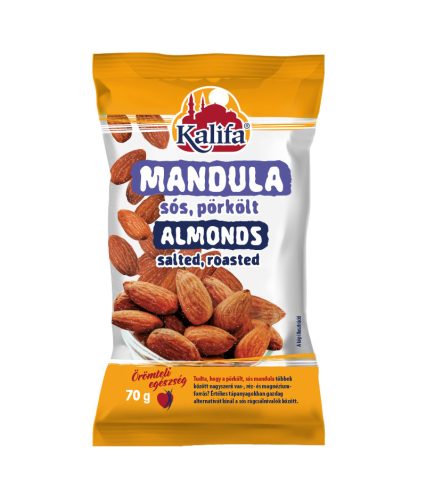 Kalifa Mandula natúr, sós-pörkölt 70g