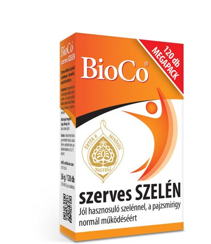 BioCo Szerves Szelén 100mcg 120db tabletta