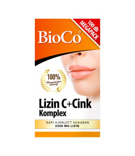 BioCo Lizin C+Cink komplex megapack 100 tabletta