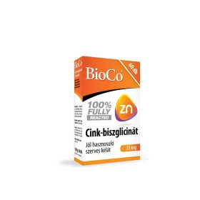 BioCo Cink-biszglicinát 25mg 60db tabletta