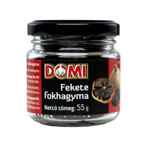 Domi Fekete fokhagyma gerezdek 55g üvegben